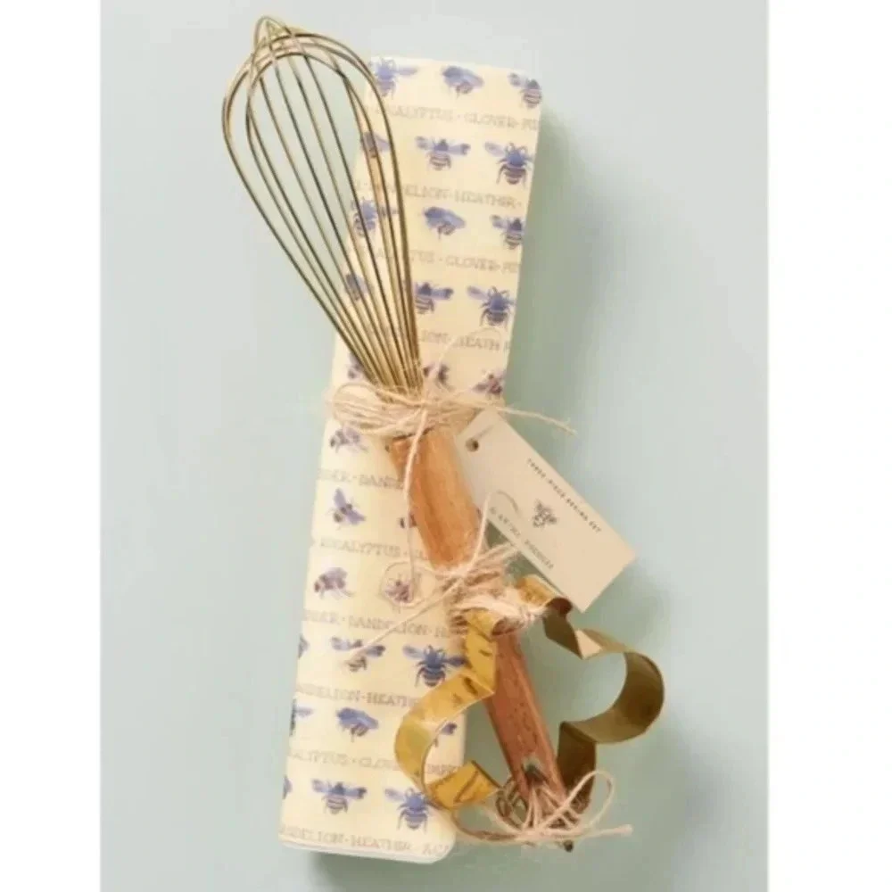 Anthropologie Busy Bee Baking Set